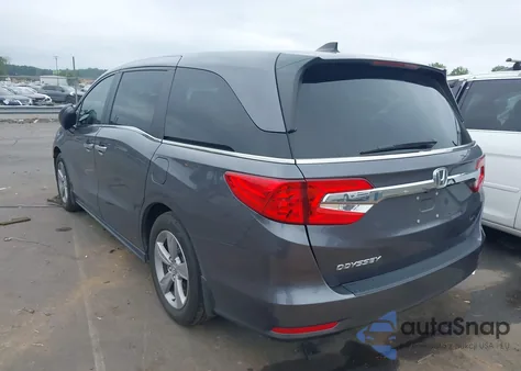 2020 Honda Odyssey Ex из США, поврежденный, VIN 5FNRL6H54LB065702